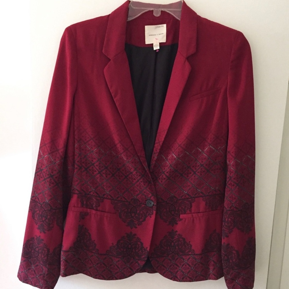 New Silence + Noise Anthropology Blazer Jacket XS
